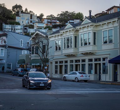 early San Francisco street scene