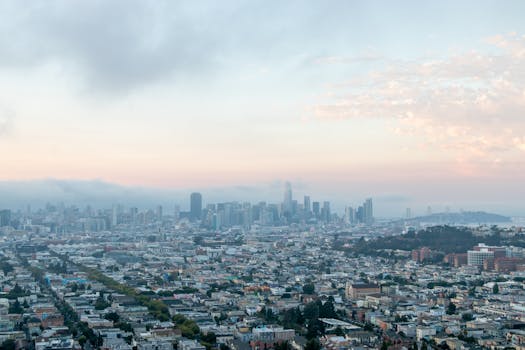 modern San Francisco skyline with new developments