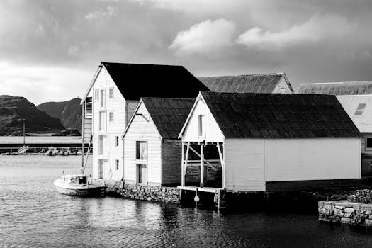 comparison of old and new waterfront architecture